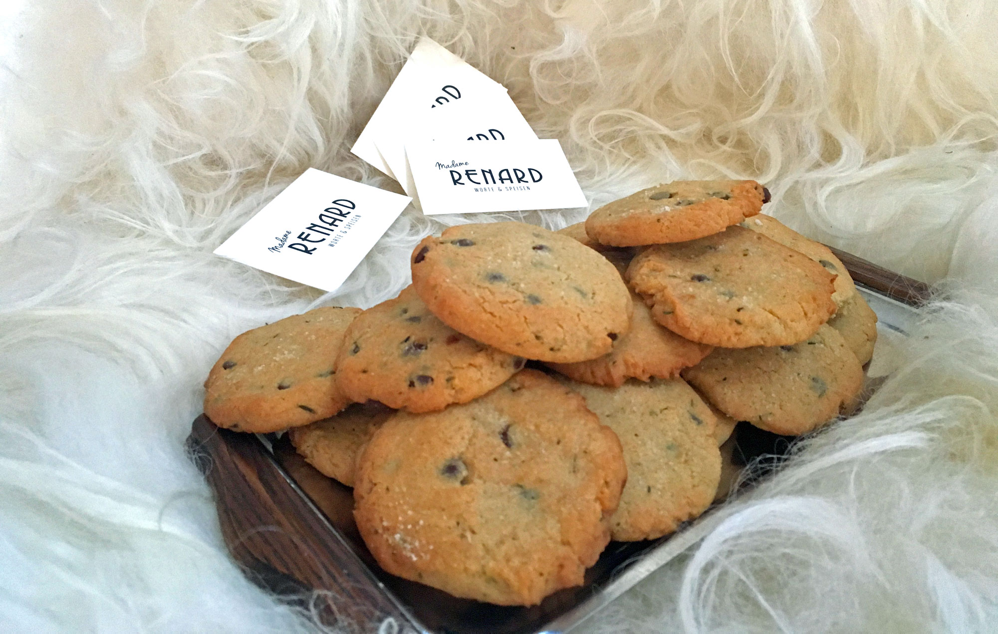 Kekse mit Thymian und Schokolade, Foto: Madame Renard